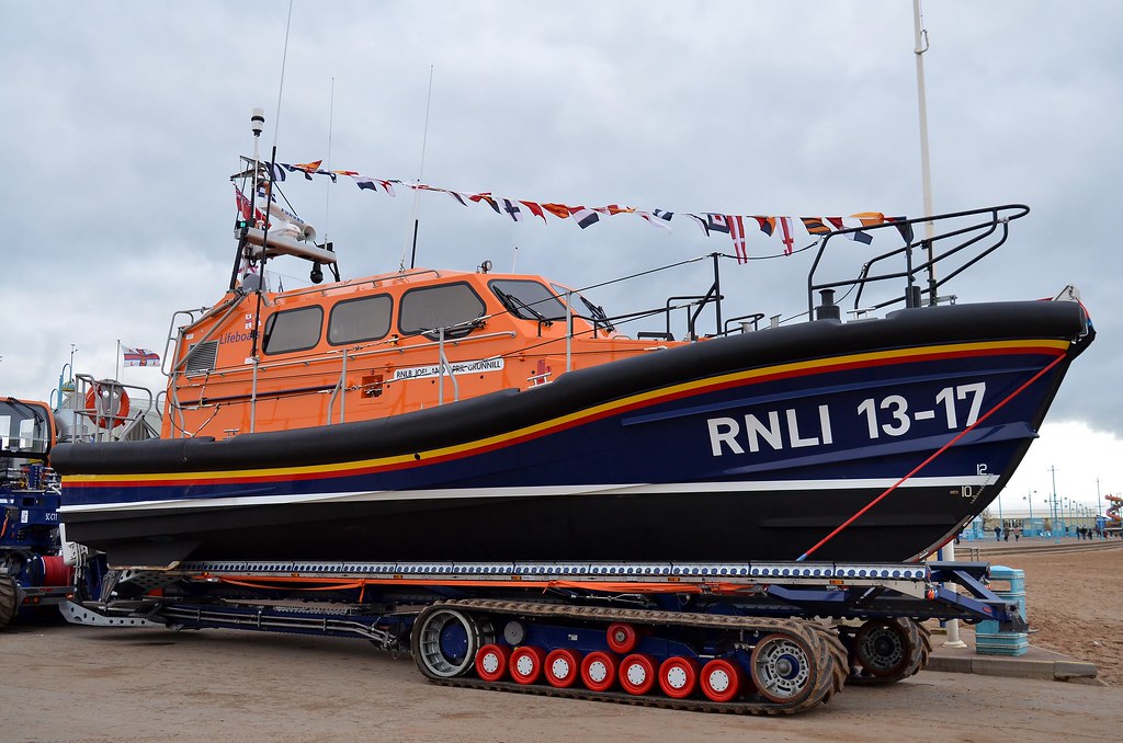 New Skegness Shannonclass Lifeboat, Skegness Beach, 28th … Flickr