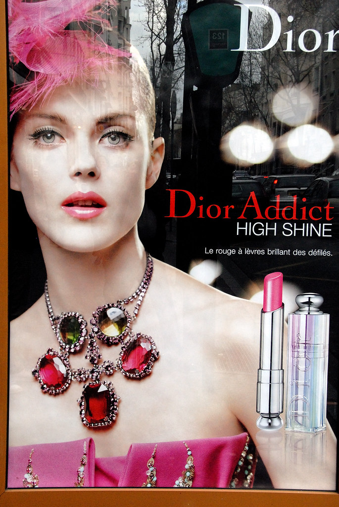 The Dior lipstick ad a photo on Flickriver