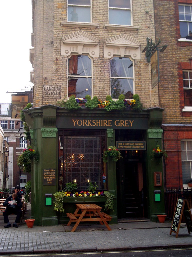 Yorkshire Grey, Fitzrovia, W1 A pretty good Sam Smith's pl… Flickr