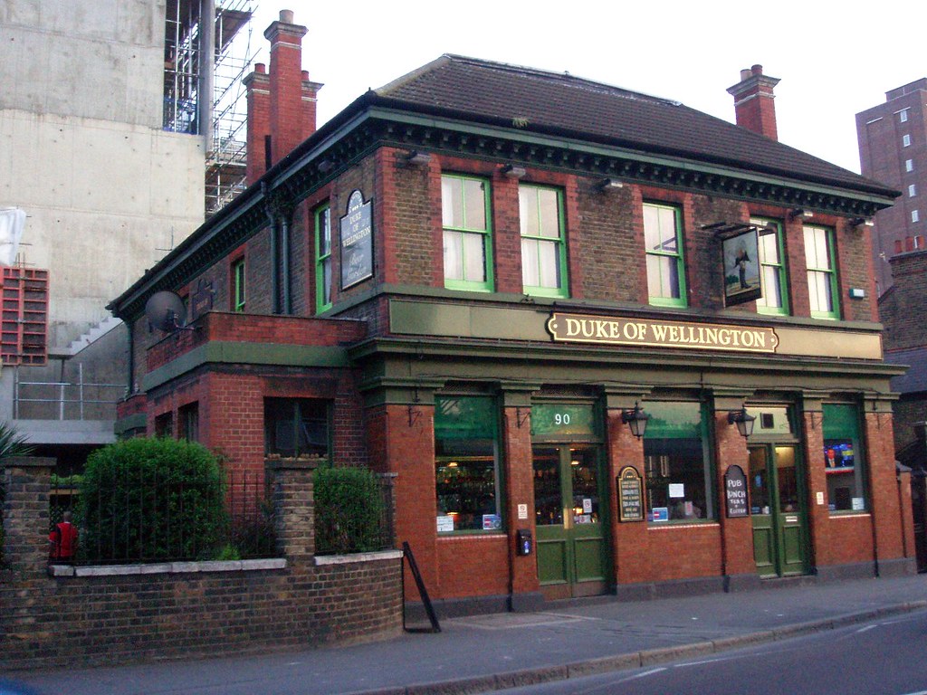 Duke of Wellington, Hackney, E9 Pub near the Tesco store. … Flickr