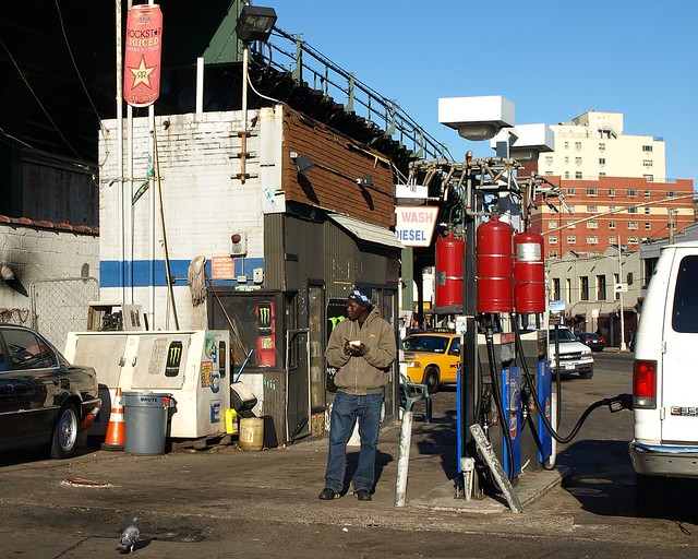 Gulf Gas Station, Jerome Park, Bronx, New York City a photo on Flickriver