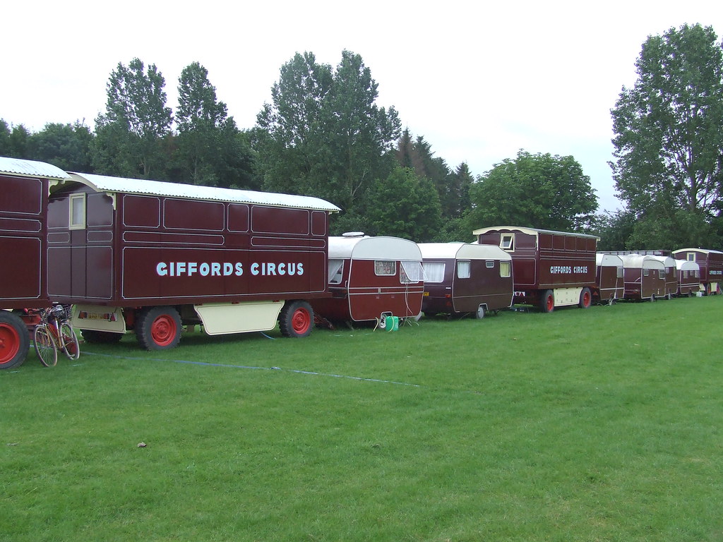 Painted Wagons I love how they are so traditional, and tha… Flickr