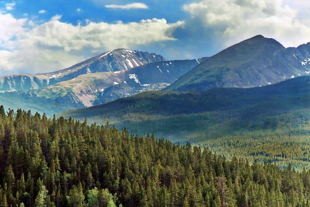 Ten Mile Range outside Breckenridge Scene is looking south… Flickr