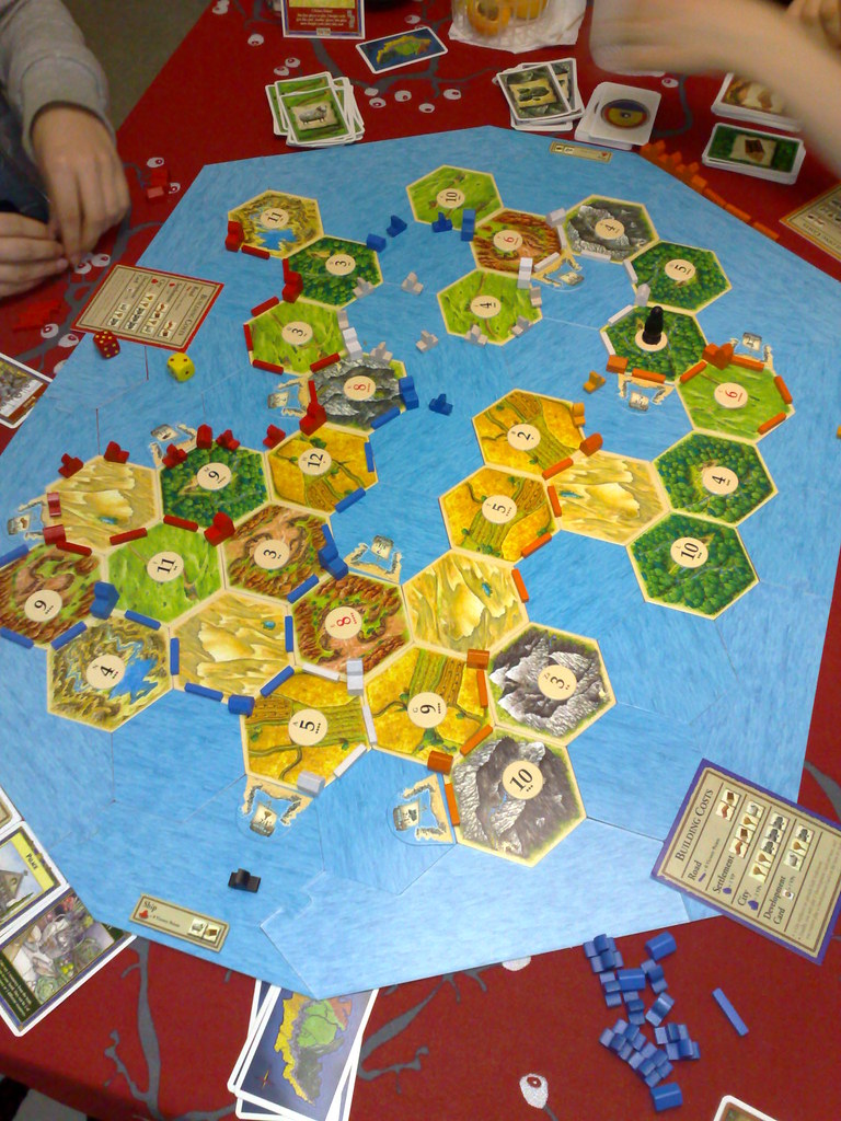 Settlers of Catan Seafarers Seaferers expansion with a fe… Flickr