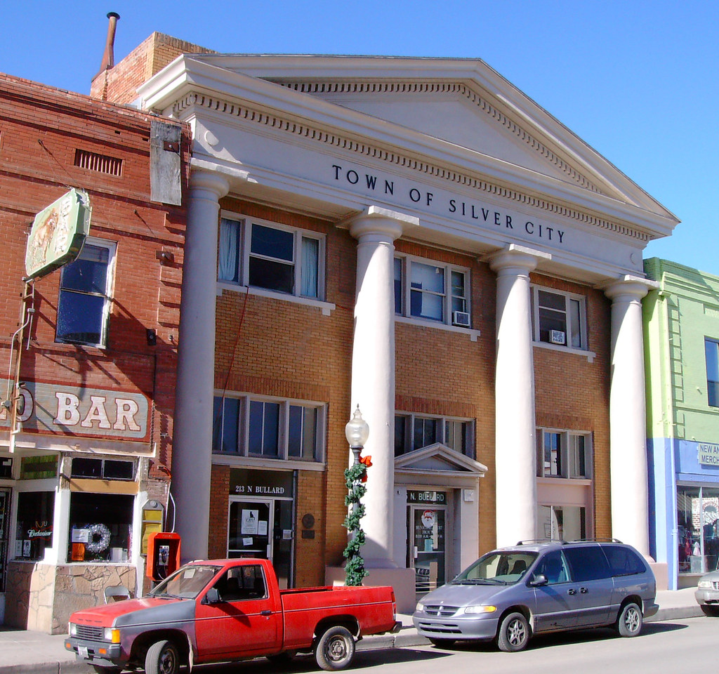 Old Silver City, New Mexico City Hall Today this is the Si… Flickr