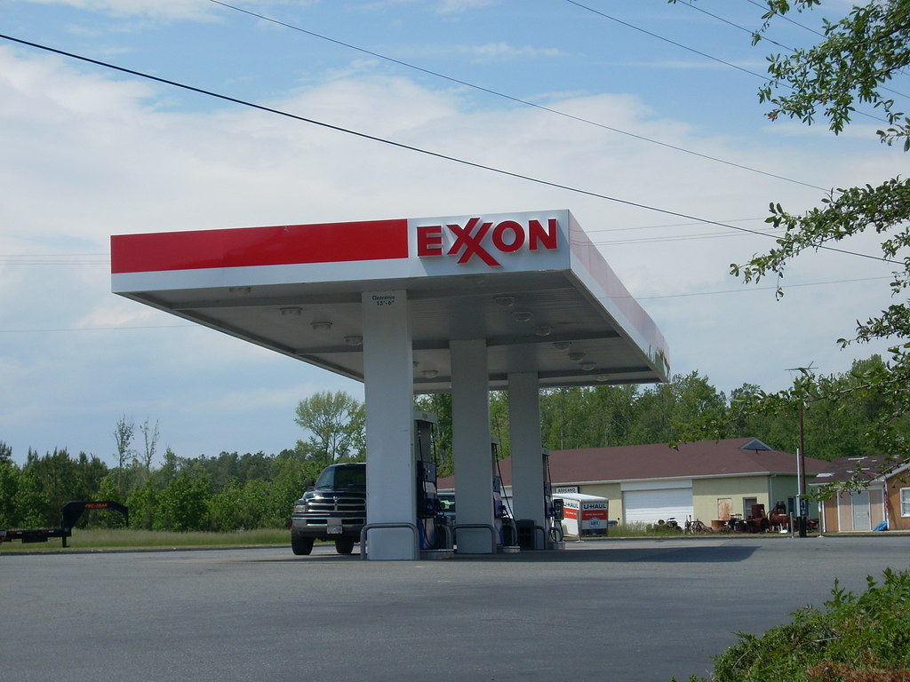 Exxon gas Exxon 7535 Crab Thicket Road, Gloucester, VA Ryan Flickr