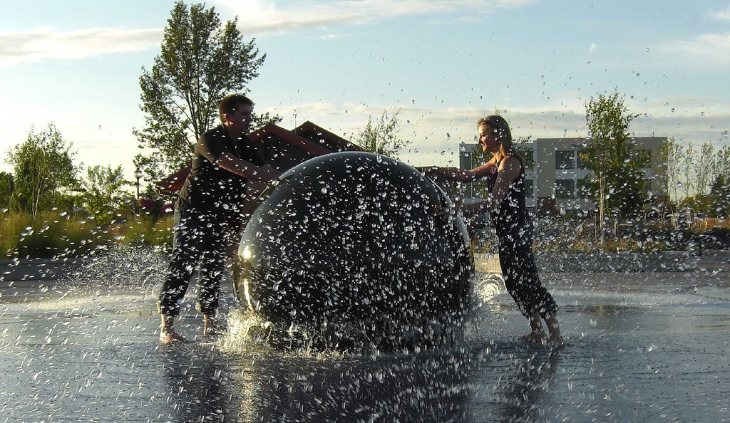 big ball See where this picture was taken. [?] John Calnan Flickr
