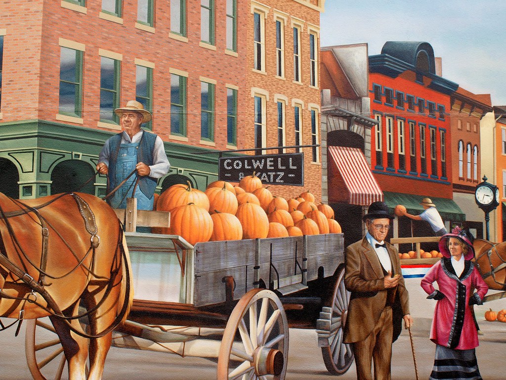 Circleville Downtown Mural Painted on a side of a building… Flickr