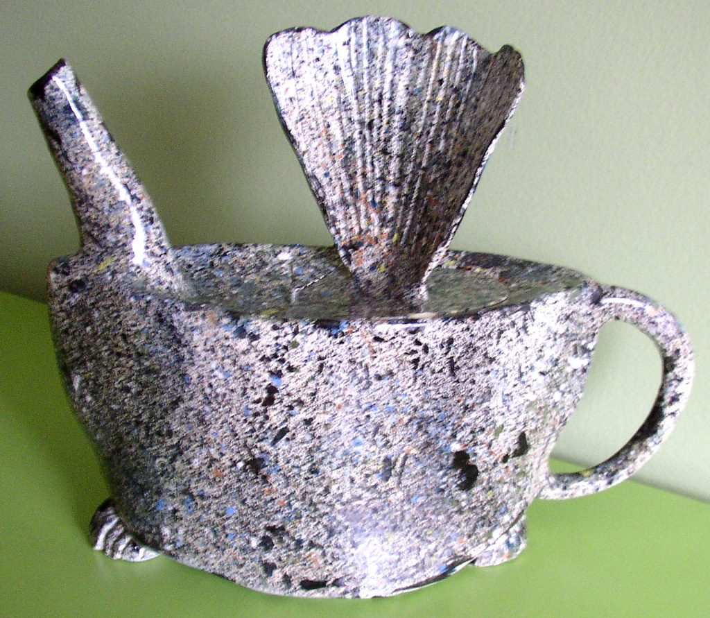 Handbuilt Ceramic Teapot "See Shells" SIZE 9 1/2" w X 8 1… Flickr