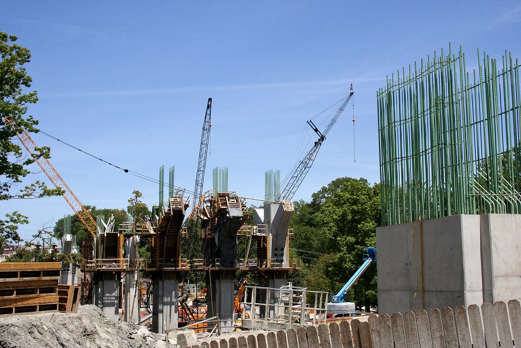 Fulton Road Bridge Construction continues on the replaceme… Flickr