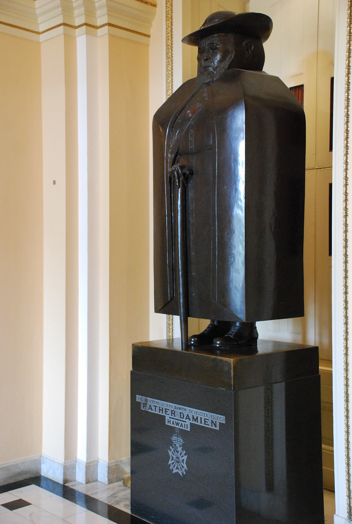 Father Damien Father Damien (born Joseph de Veuster) bronz… Flickr