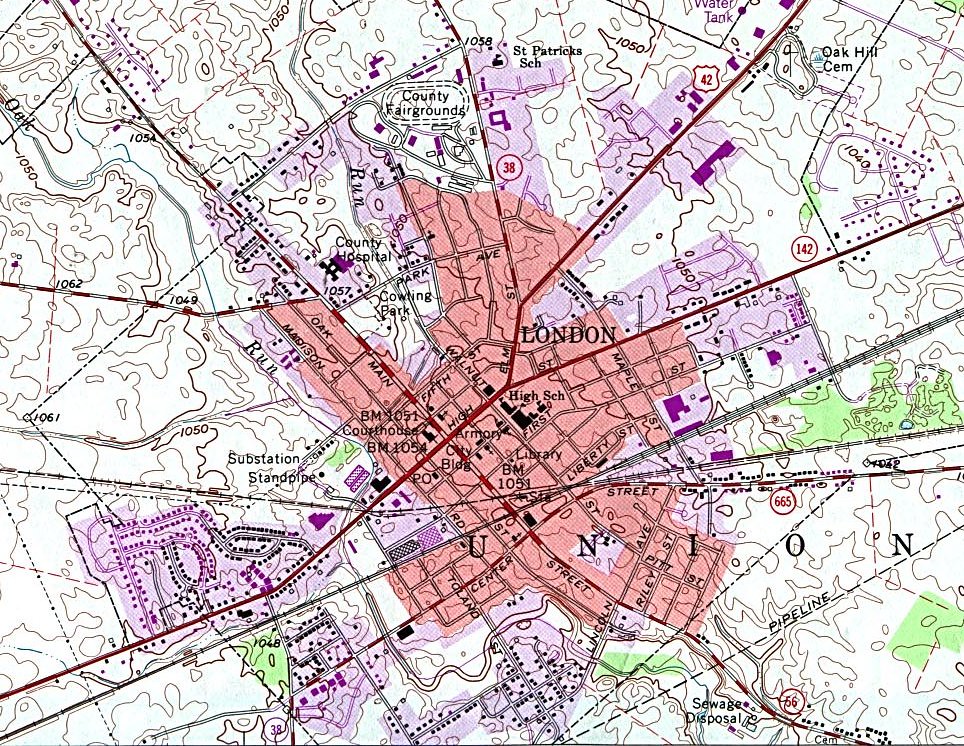 London Map Map of London, Ohio. OH! London Tom Flickr