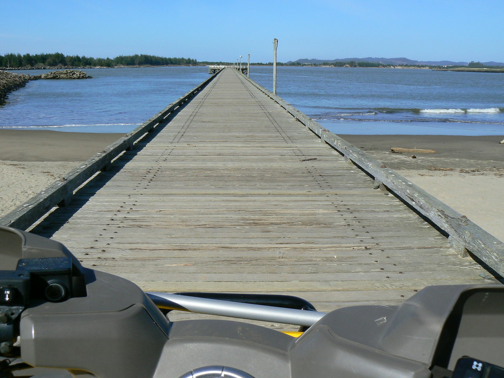 Winchester bay, oregon I wanted to drive my atv down the b… Flickr