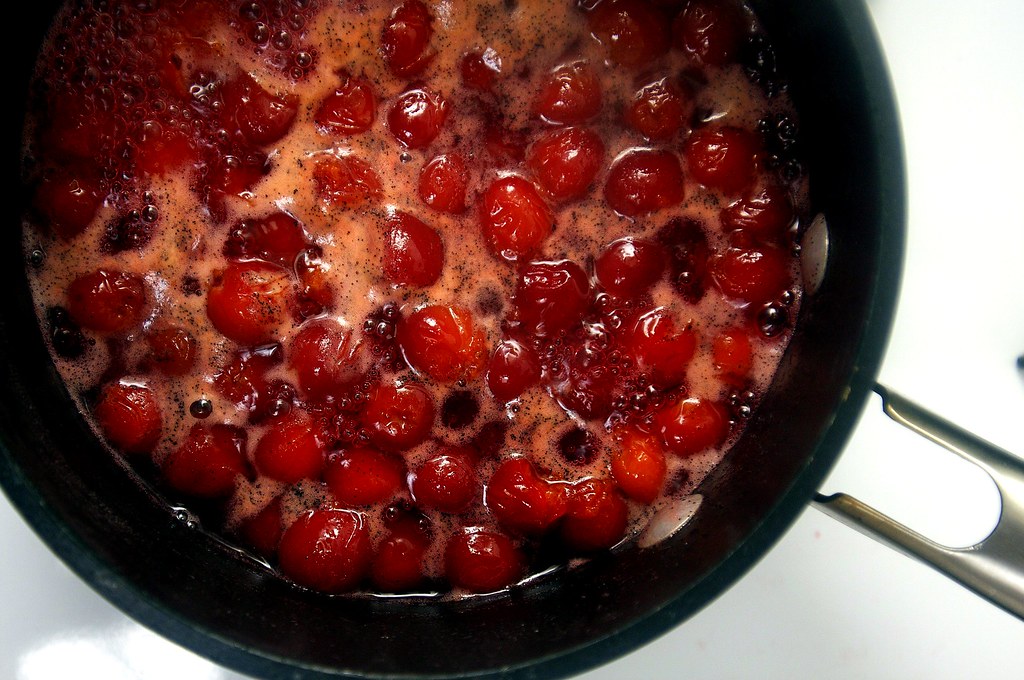 sour cherry compote Sour Cherry Compote on smittenkitchen.… deb