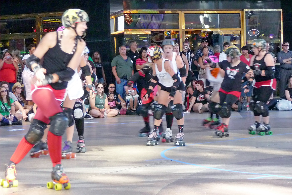 Roller Derby1 Fremont Street Mall, Las Vegas D Guisinger Flickr
