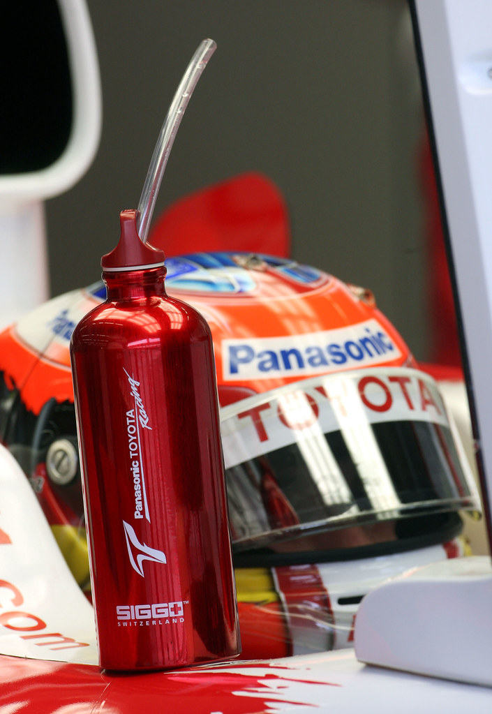 Formula One World Championship Drinks bottle of Timo Glock… Flickr