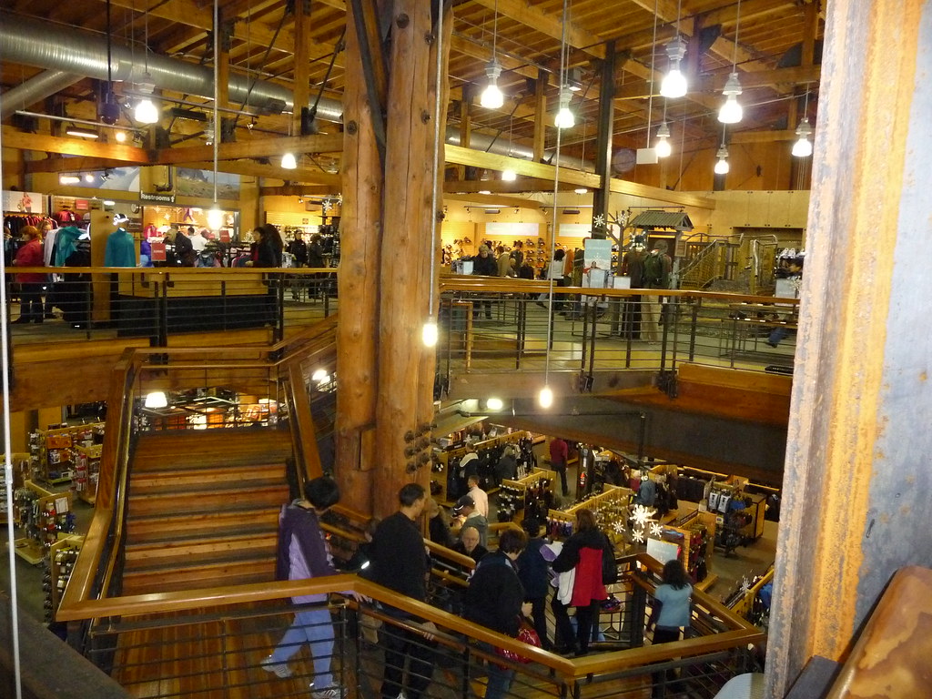REI Flagship Store Shot 1 Just to give you an idea of JUST… Flickr