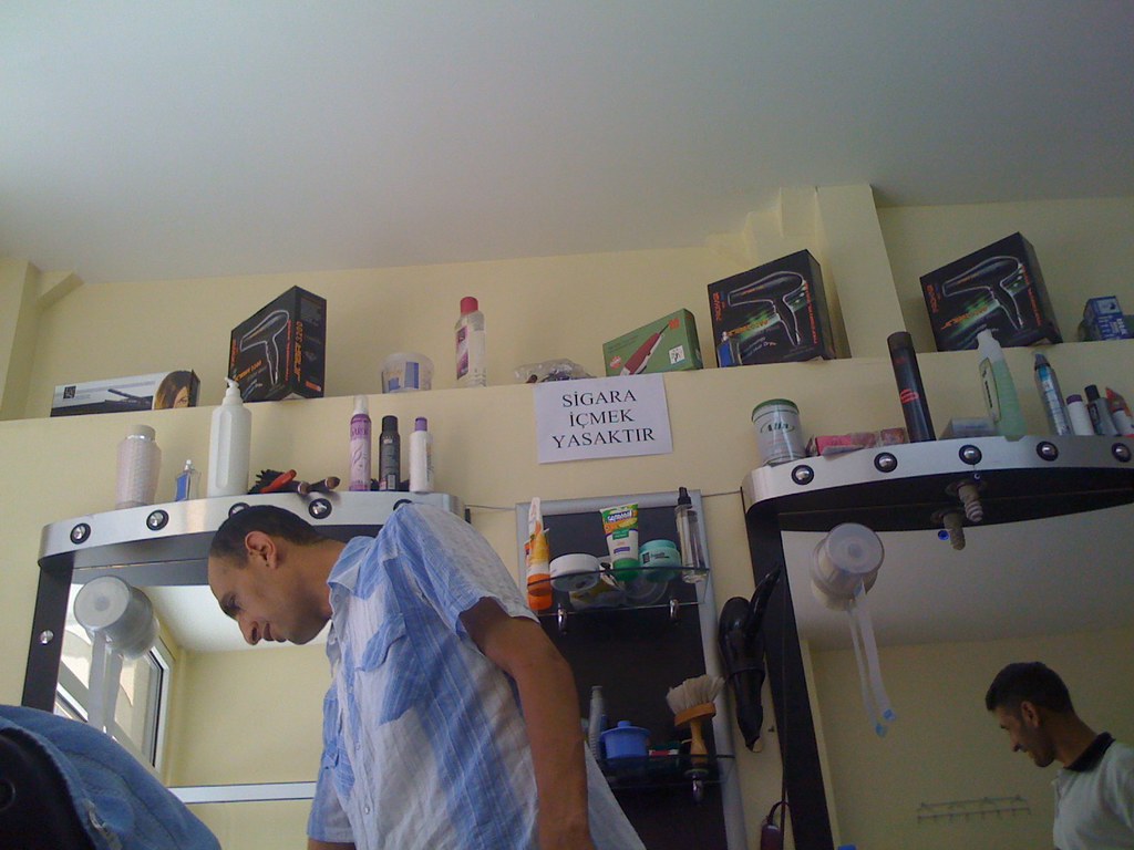 Turkish Barbers The barbers in Turkey spend so much time f… Flickr