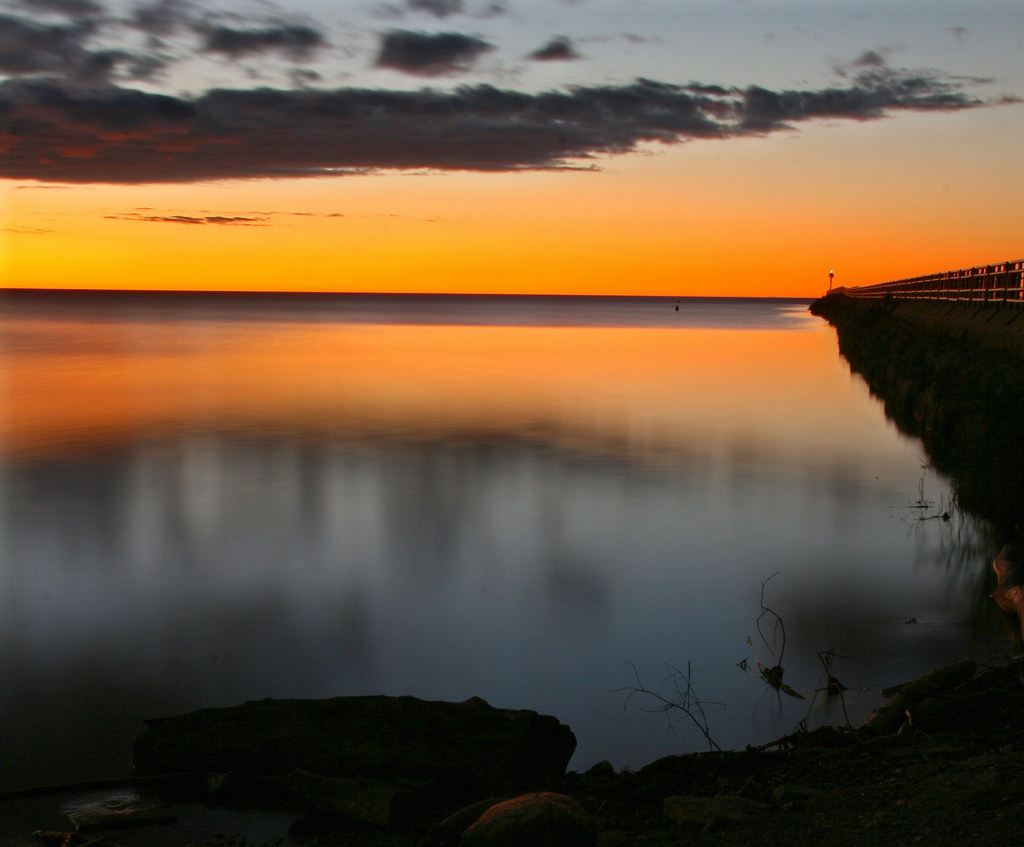enlightened sunset caseville michigan, lake huron lonniec61 Flickr