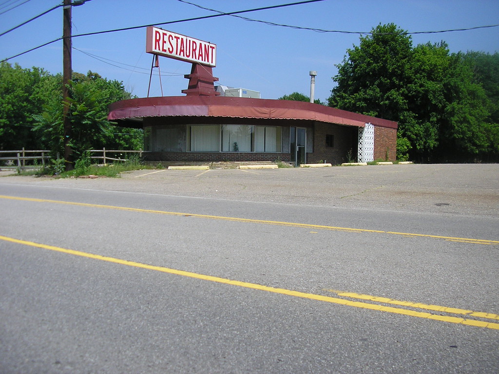 Early 60s restaurant East of Zanesville, Ohio Mark Sion Flickr