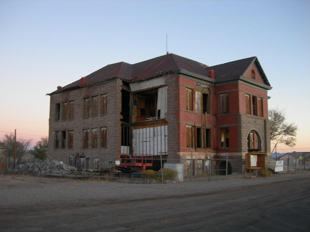 Old Goldfield High School Goldfield, Nevada Served from 19… Flickr