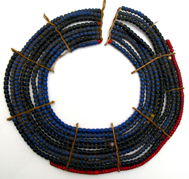 4300 Massai beaded neck ring old, Kenya Flickr