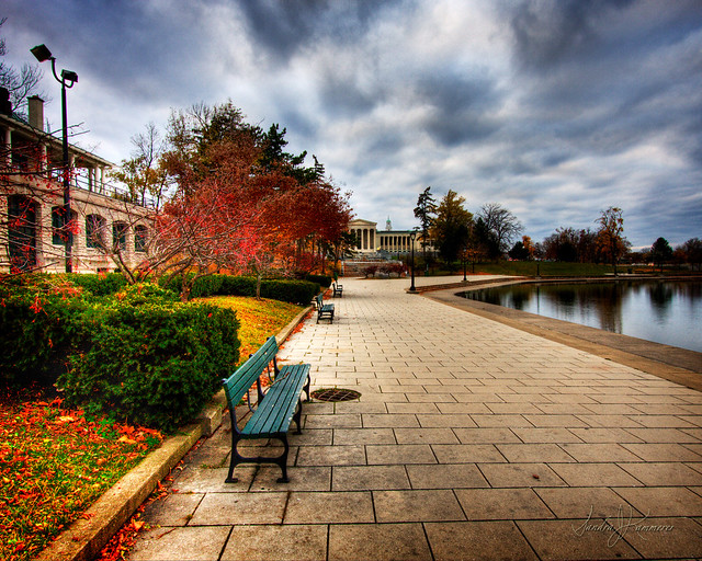 Delaware Park HDR a photo on Flickriver