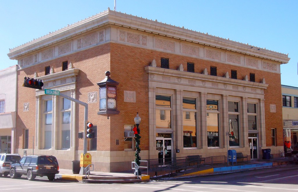 Silver City, New Mexico City Hall Located at the corner of… Flickr