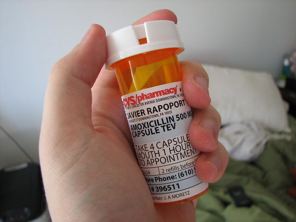 day 77 my first prescription bottle! D just amoxicillin f… Flickr