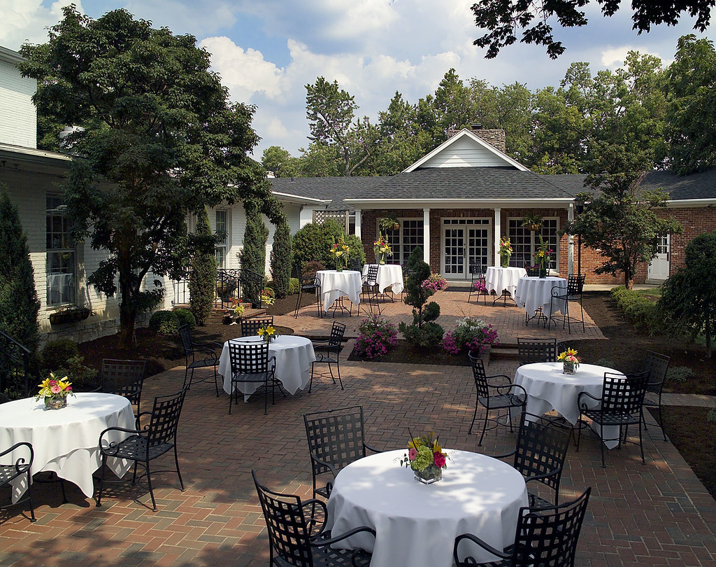 Griffin Gate Mansion Patio A popular setting for small Lex… Flickr