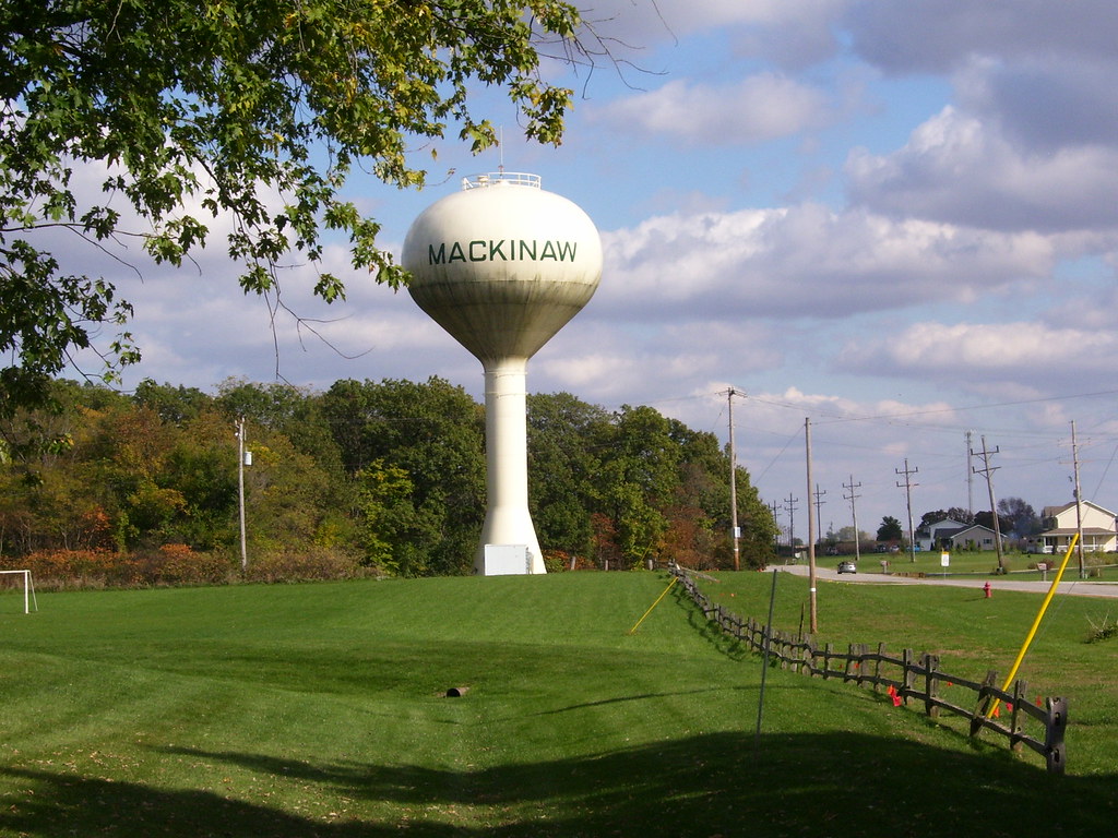 Mackinaw IL Water Tower at Heritage Lake karas hall Flickr