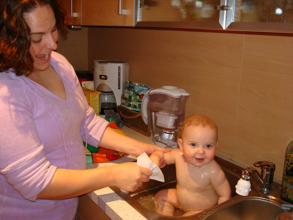 bathtime for Liam DeeDee Bundy Flickr