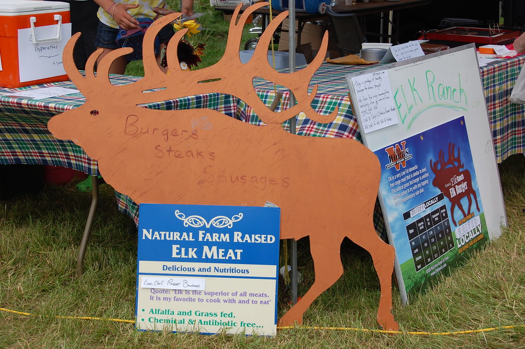 Elk burgers The Herb Garden Almonte, Ontario Flickr