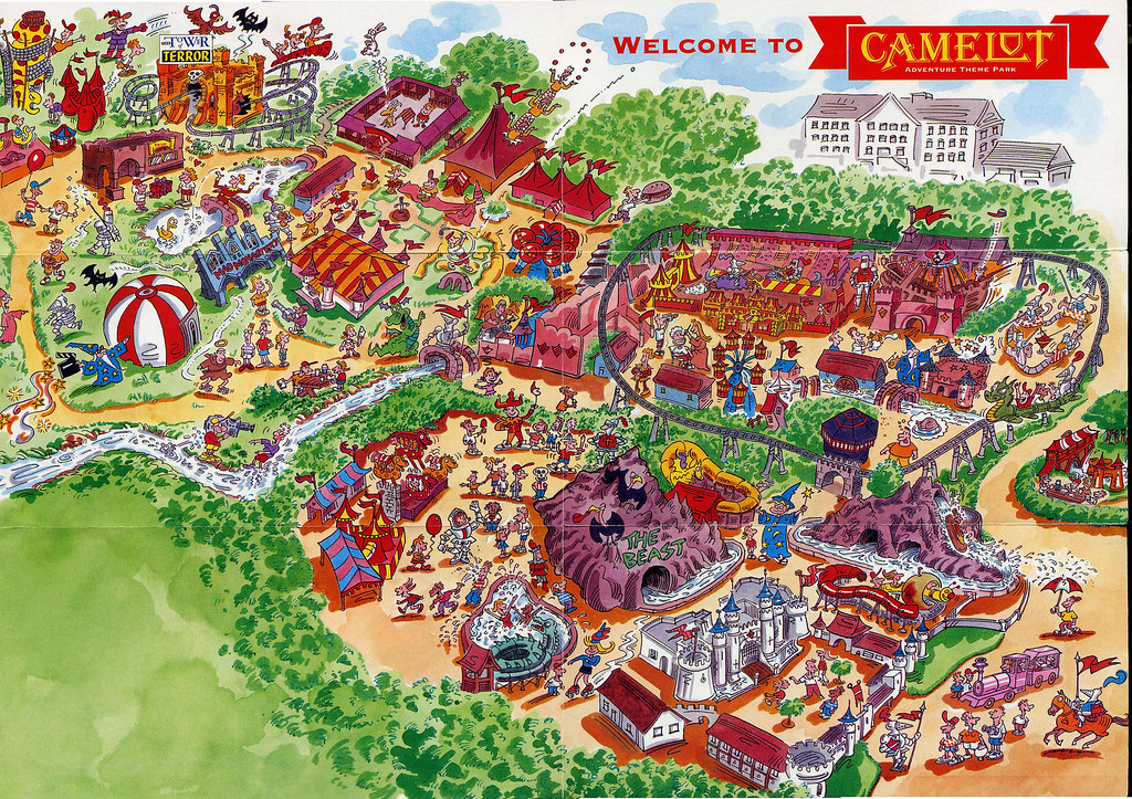 Best UK Theme Parks & Adventure Parks Attractions / Activities.