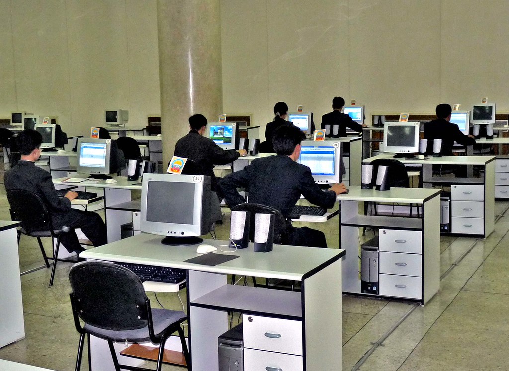 Grand People's Study House28 Electronic reading room. The… Flickr