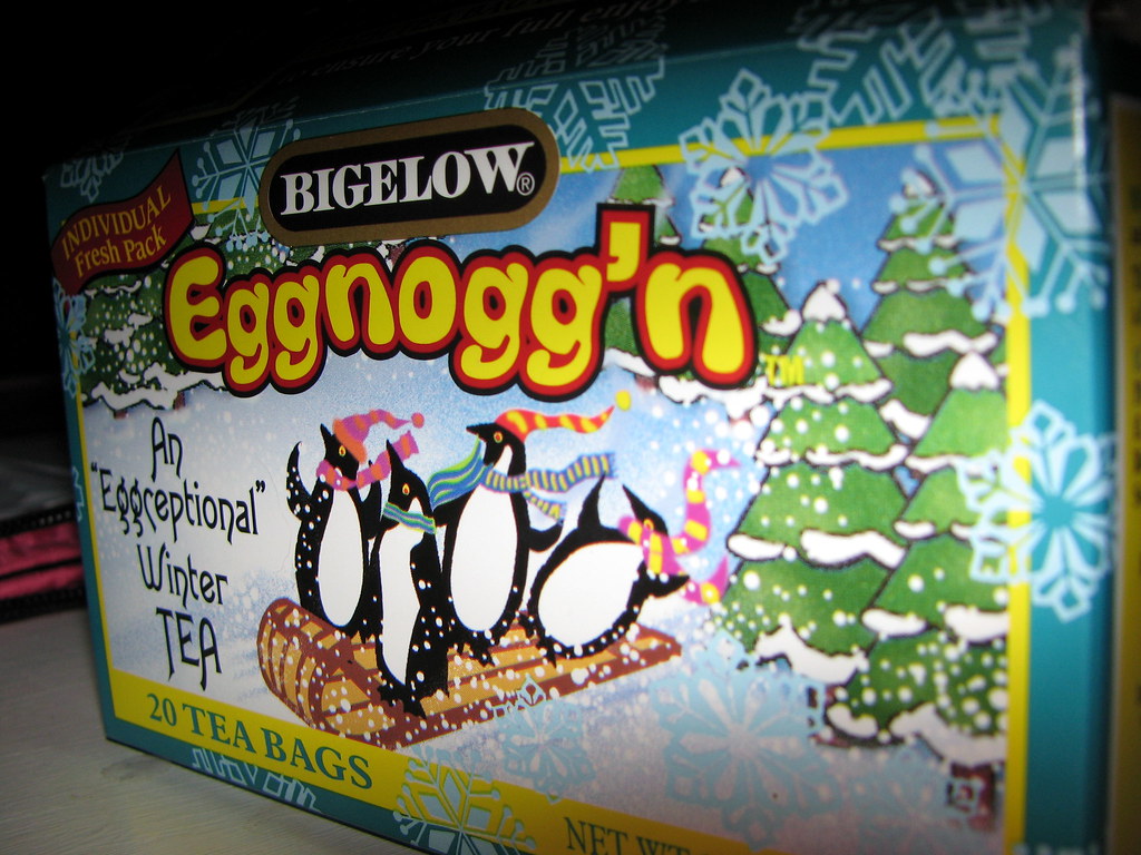 Bigelow Eggnogg'n Tea Eggnog tea? Jeffery Simpson Flickr