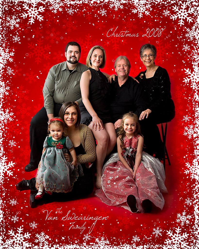 Family Christmas Photo The 2008 Van Swearingen holiday pho… Flickr