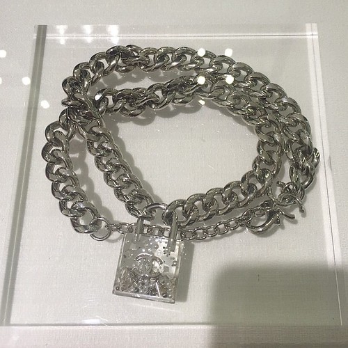 Beautiful CHANEL Padlock Necklace/Belt by linanick chane… Flickr