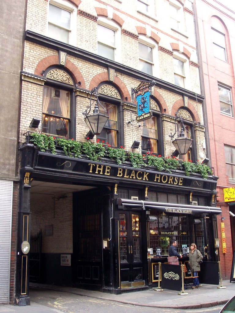 Black Horse, Fitzrovia, W1 Pub off Oxford St, closed as of… Flickr