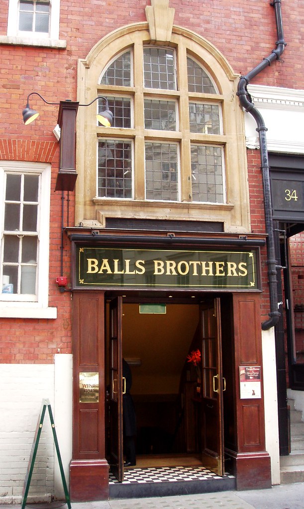 Balls Brothers, Mayfair, W1 Chain wine bar on the corner o… Flickr