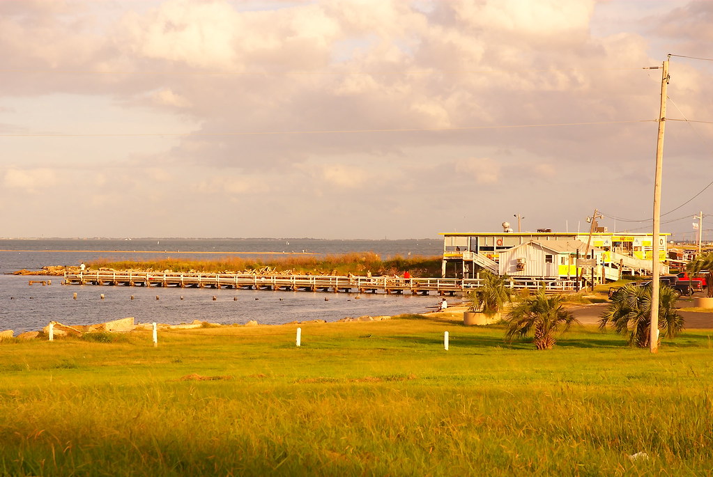 Anita's Bait Camp Dike The Texas City Dike, just north of … Flickr