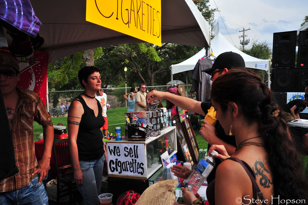 Austin Hot Sauce Festival Vendors and customers at the 18t… Flickr