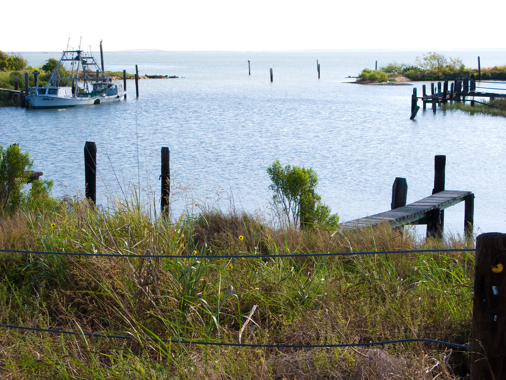view of the bay in Port Lavaca, TX mitsy mcgoo Flickr