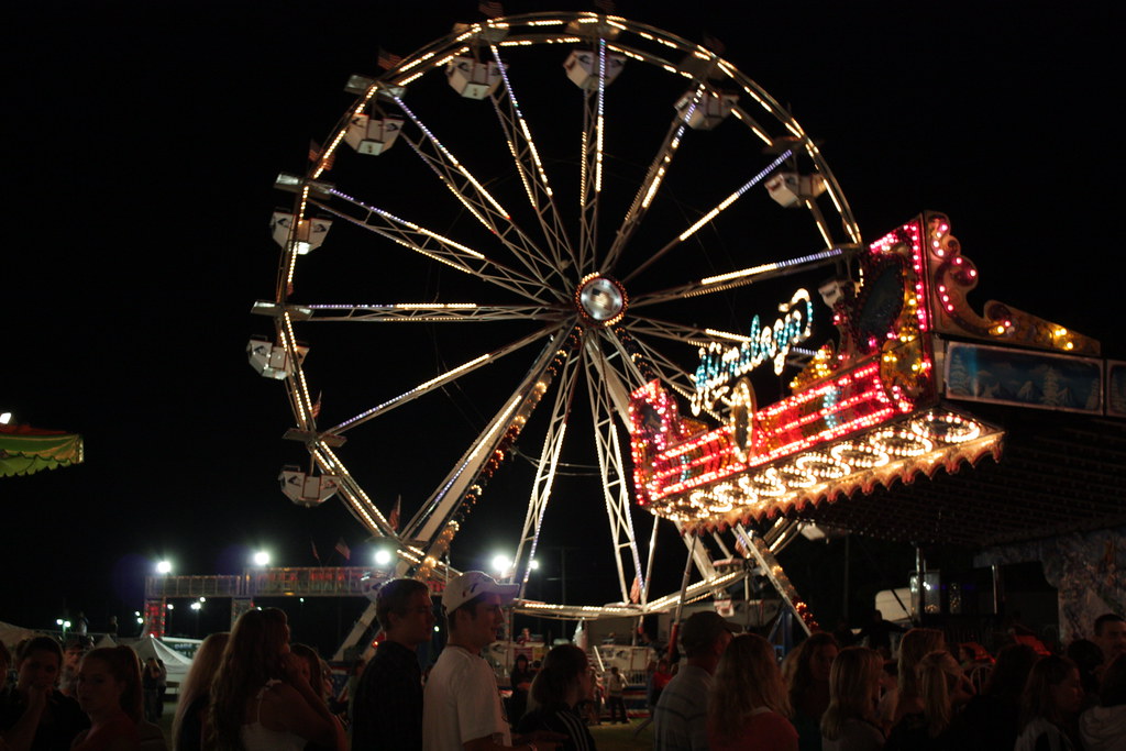 Caledonia County Fair 2008 644 The Midway. Ferris wheel … Flickr