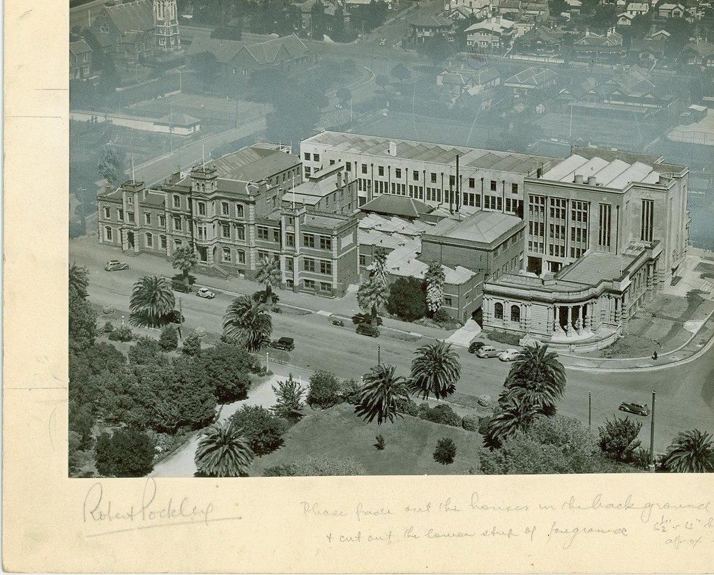 Fenwick St Campus Aerial View 1950? Fenwick St Campus Aeri… Flickr