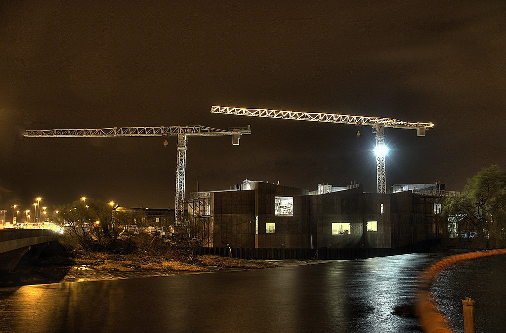 The Hepworth Construction Site by Night 3 The Hepworth Gal… Flickr