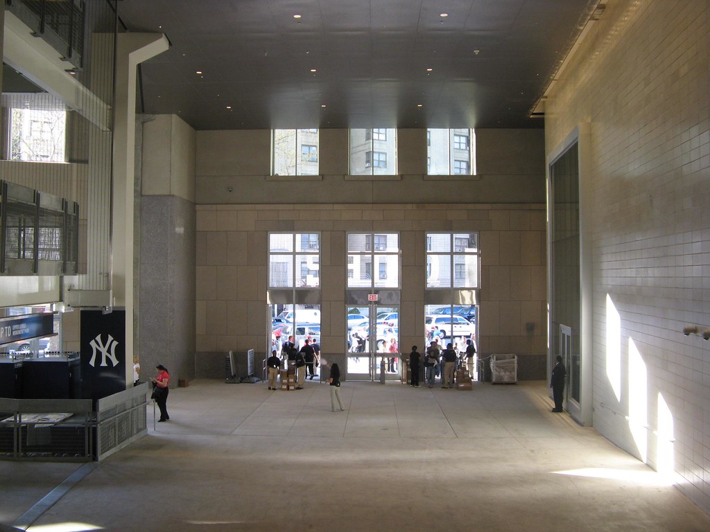 Looking out towards the Gate 2 entrance to Yankee Stadium,… Flickr