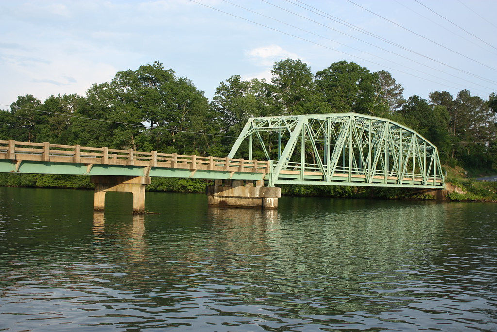 Long view of Kilburn Beach Bridge Bridge over Shoals Creek… Flickr