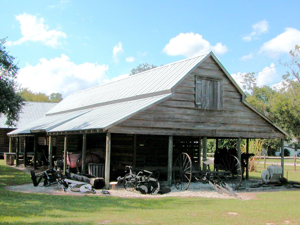 1890 FLORIDA POLE BARN A barn without walls was usually bu… Flickr