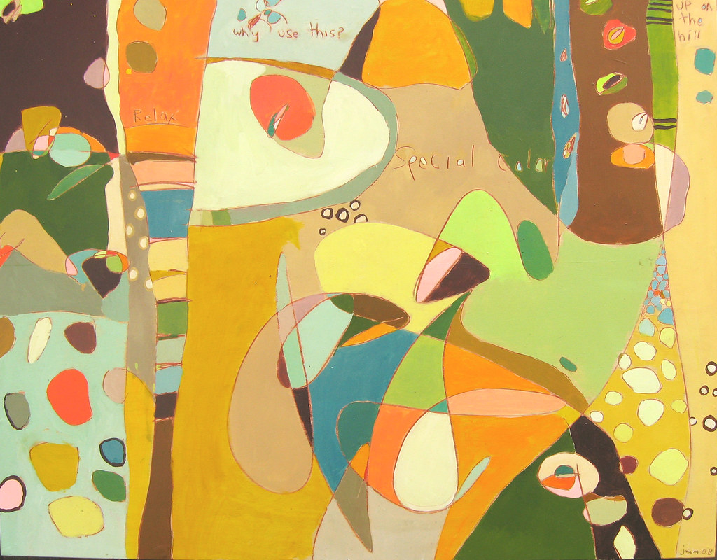 sureply 33x42in acrylic paint, colored pencil, watercolor … Flickr